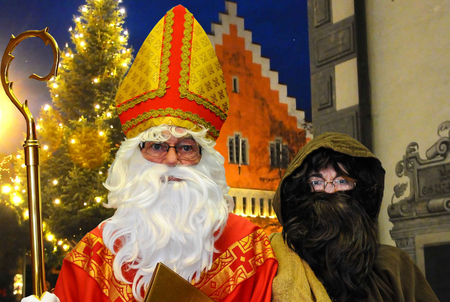 Bischof Nikolaus und Knecht Rupprecht