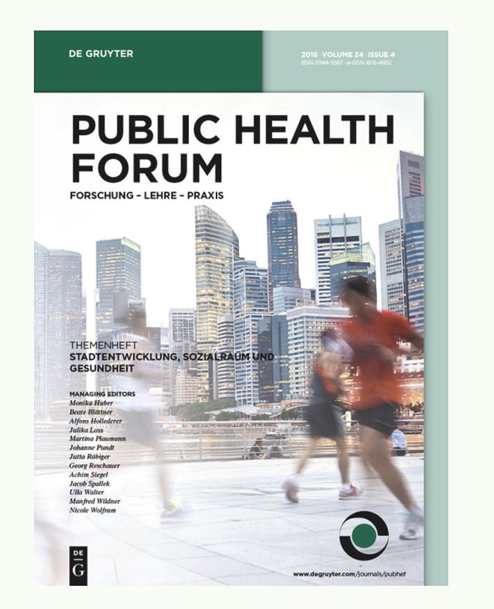 Public Health Forum Band 34 Heft 2 (2026) Themenschwerpunkt Public Health zwischen Frieden und Krieg
